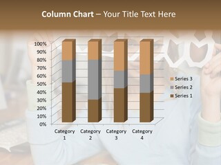 Officeinterior Paper Twopeople PowerPoint Template