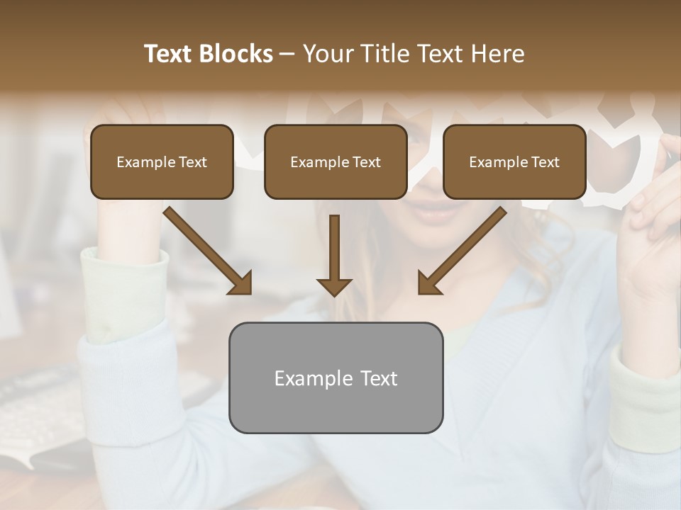 Officeinterior Paper Twopeople PowerPoint Template