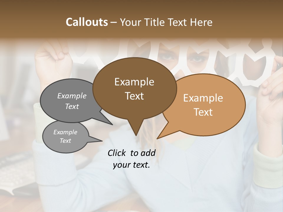 Officeinterior Paper Twopeople PowerPoint Template