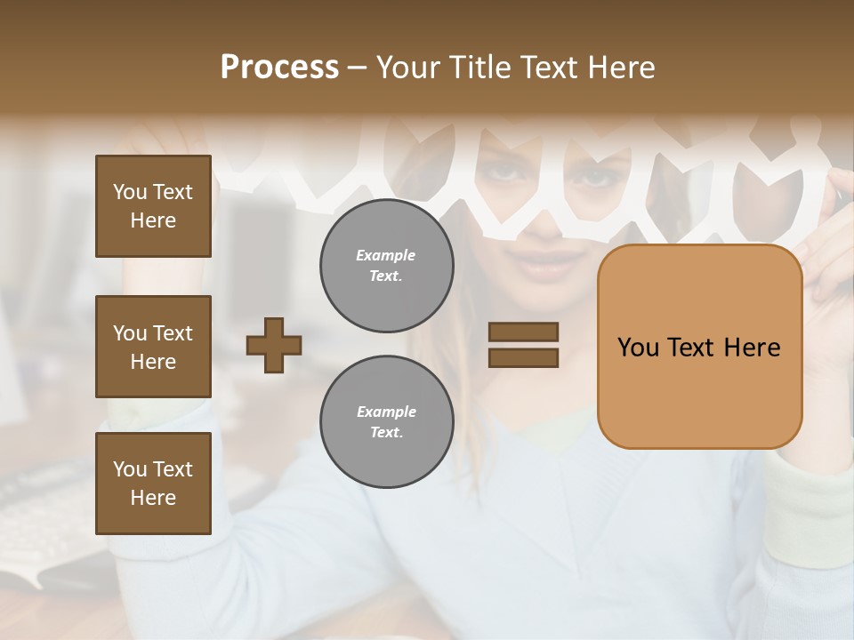 Officeinterior Paper Twopeople PowerPoint Template