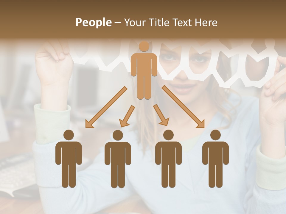 Officeinterior Paper Twopeople PowerPoint Template