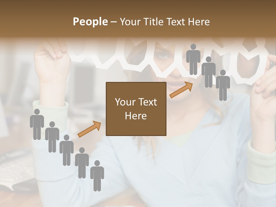 Officeinterior Paper Twopeople PowerPoint Template