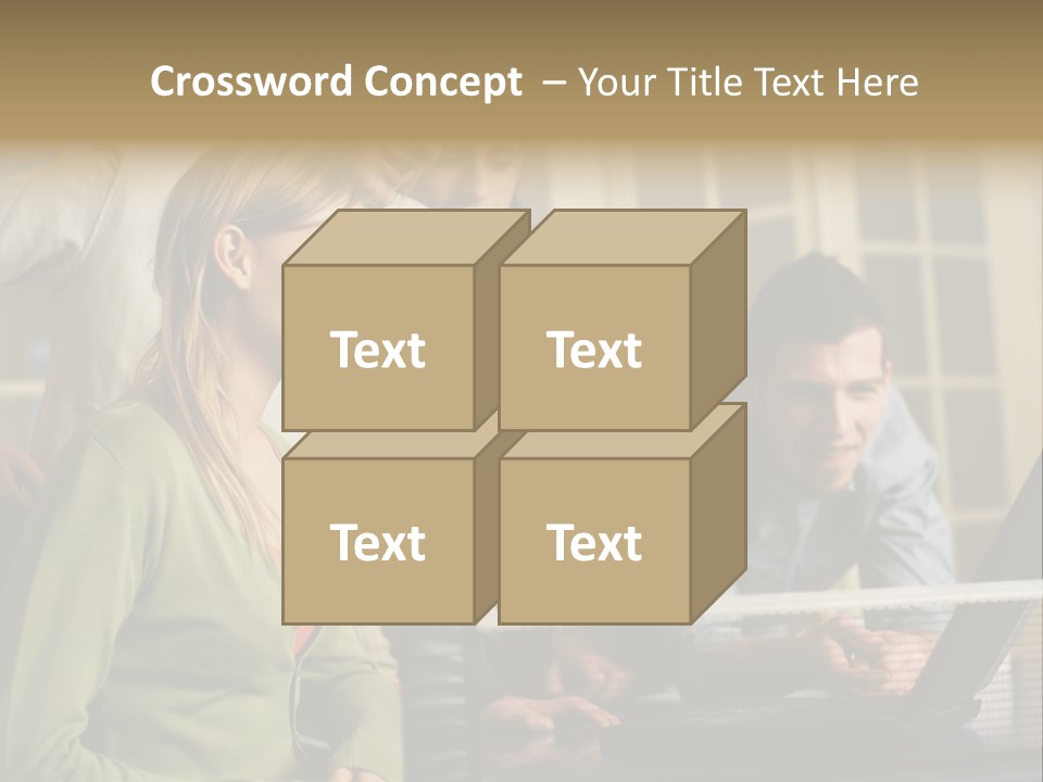 Print Thought Images PowerPoint Template