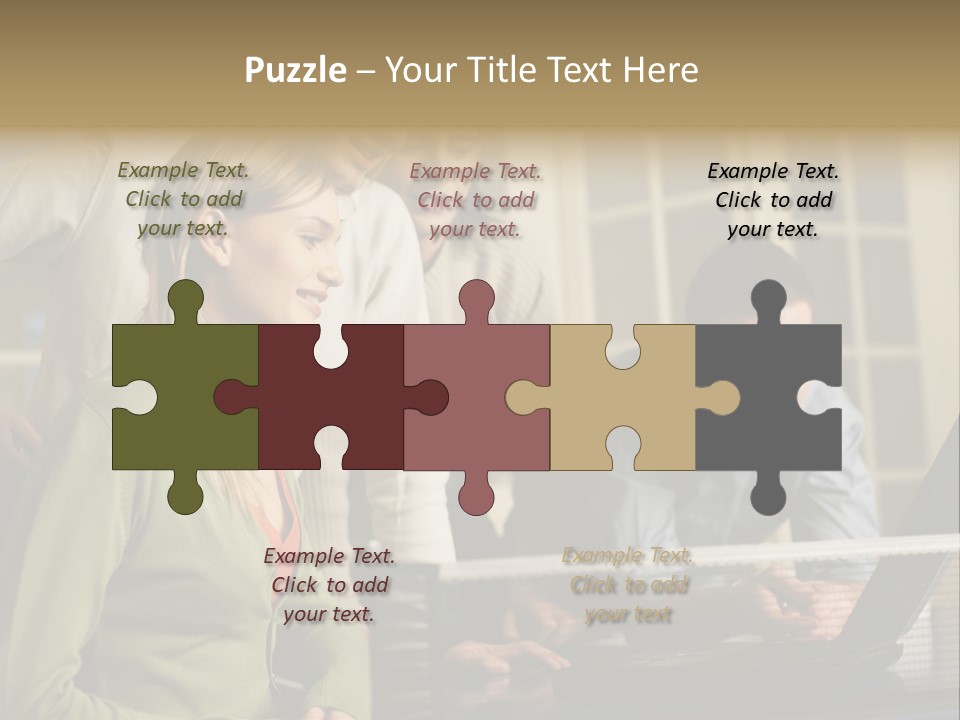 Print Thought Images PowerPoint Template