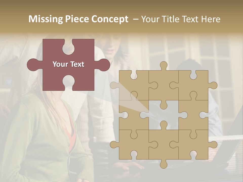 Print Thought Images PowerPoint Template