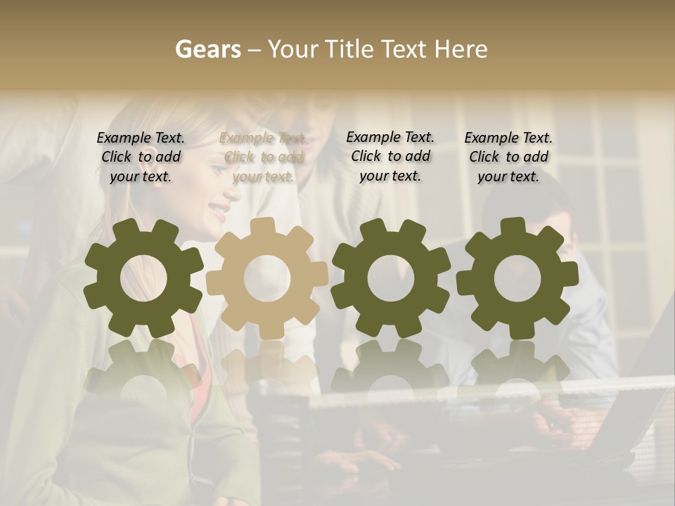 Print Thought Images PowerPoint Template