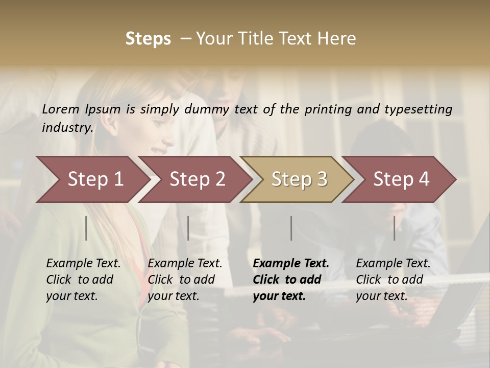 Print Thought Images PowerPoint Template