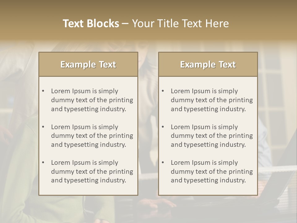 Print Thought Images PowerPoint Template
