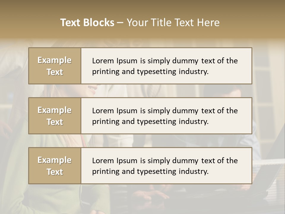 Print Thought Images PowerPoint Template
