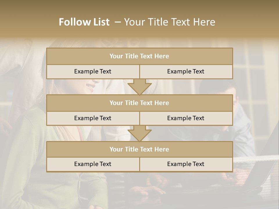 Print Thought Images PowerPoint Template