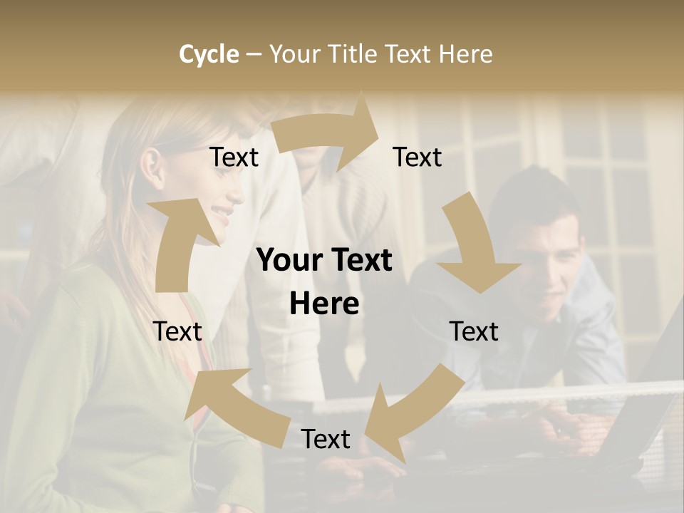Print Thought Images PowerPoint Template