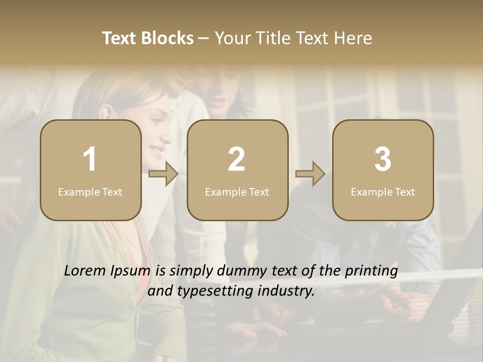 Print Thought Images PowerPoint Template