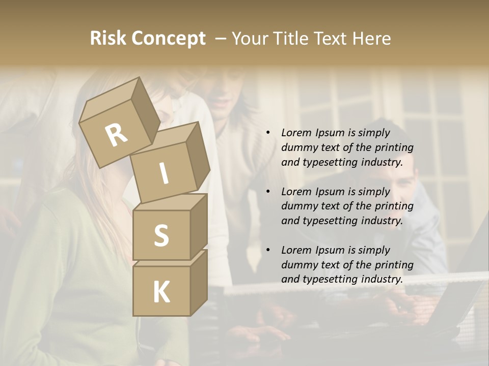 Print Thought Images PowerPoint Template