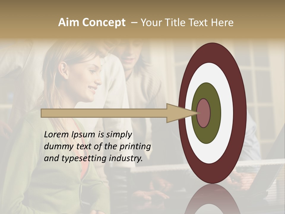 Print Thought Images PowerPoint Template