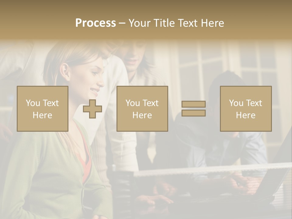 Print Thought Images PowerPoint Template