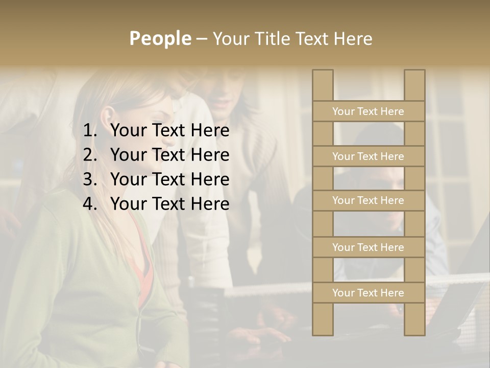Print Thought Images PowerPoint Template