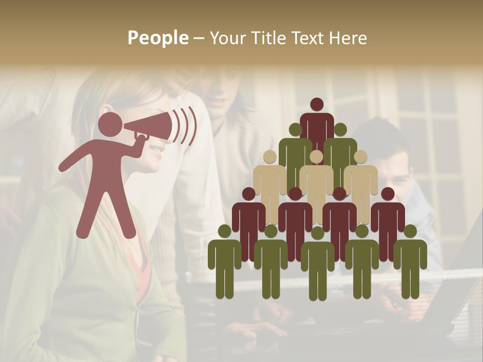 Print Thought Images PowerPoint Template