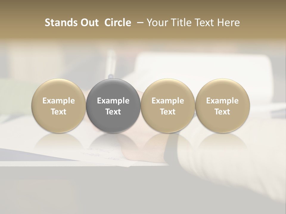 Ethnicity Royaltyfree Poster PowerPoint Template