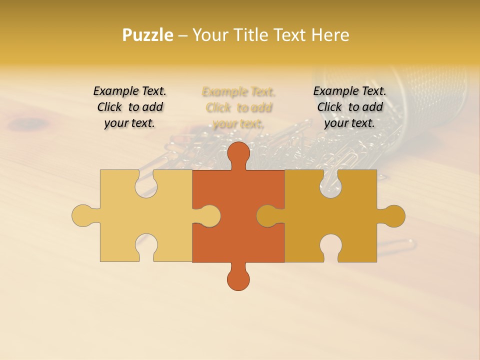 Rotary Card File On A Desk PowerPoint Template