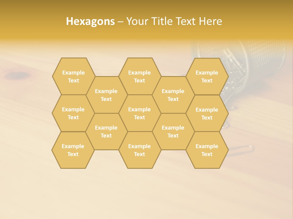 Rotary Card File On A Desk PowerPoint Template