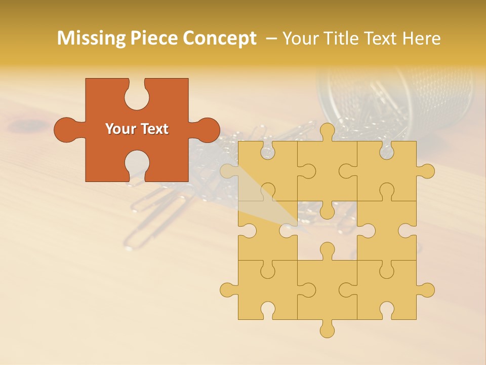 Rotary Card File On A Desk PowerPoint Template