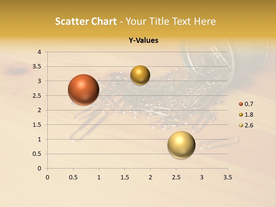 Rotary Card File On A Desk PowerPoint Template