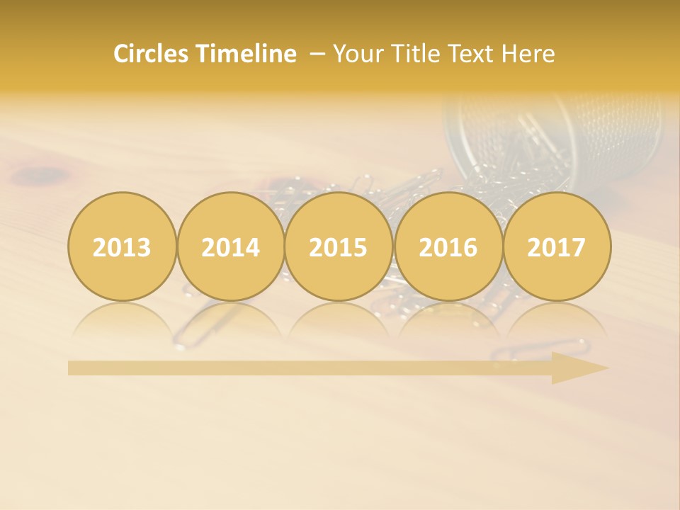 Rotary Card File On A Desk PowerPoint Template