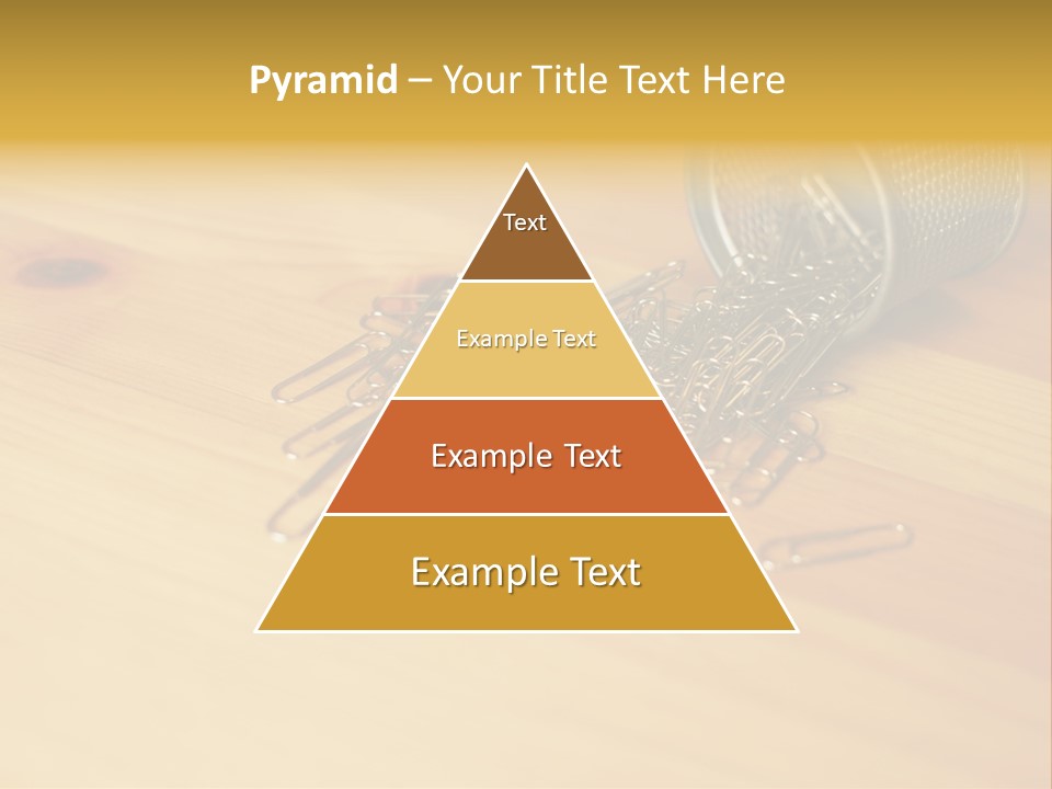 Rotary Card File On A Desk PowerPoint Template