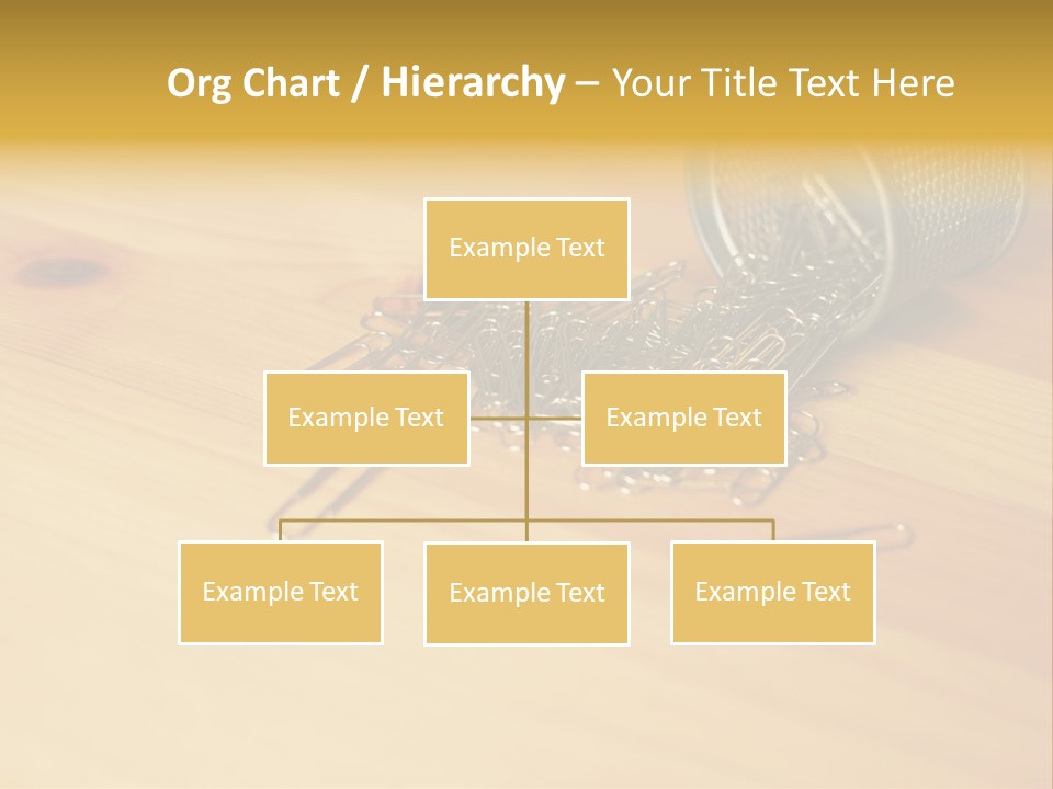 Rotary Card File On A Desk PowerPoint Template