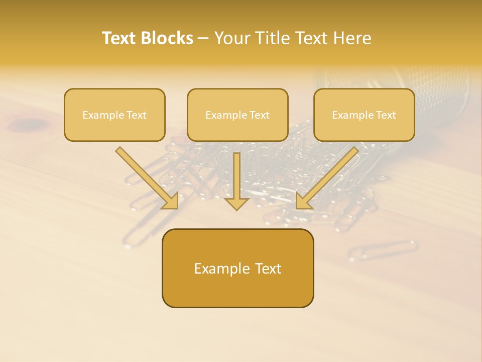Rotary Card File On A Desk PowerPoint Template