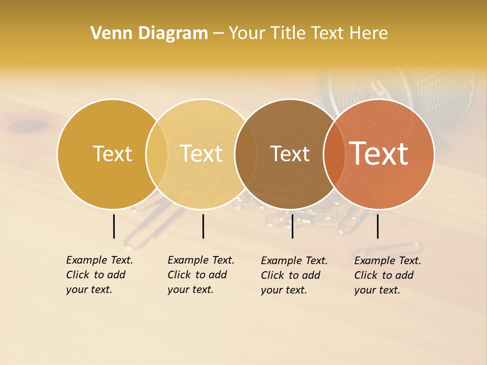 Rotary Card File On A Desk PowerPoint Template