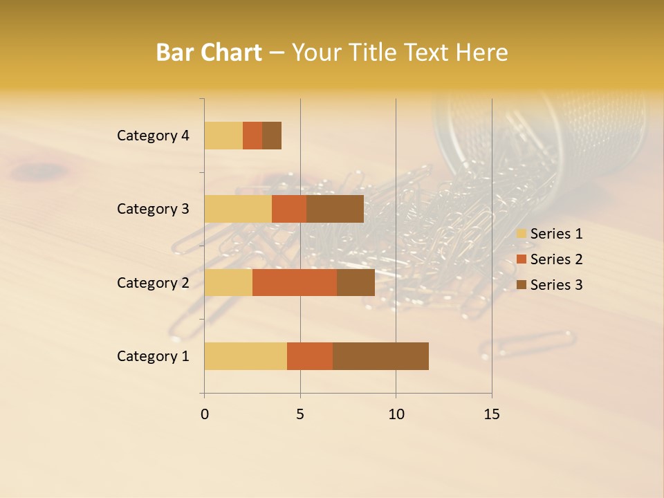 Rotary Card File On A Desk PowerPoint Template