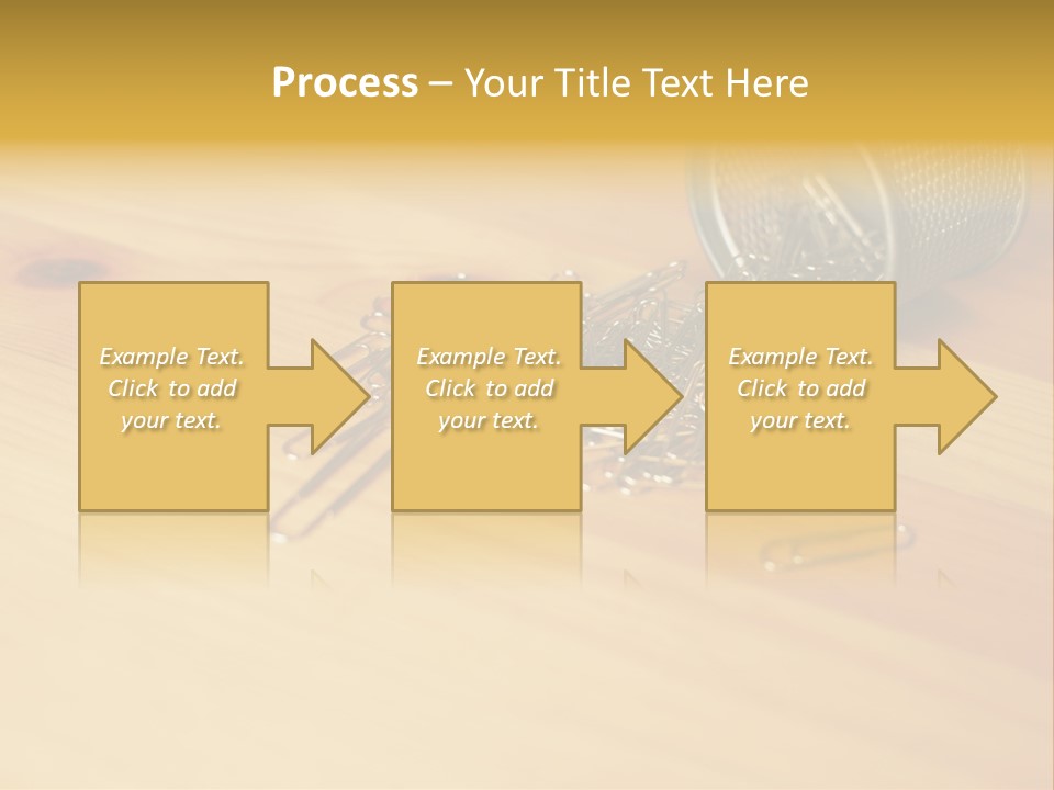 Rotary Card File On A Desk PowerPoint Template