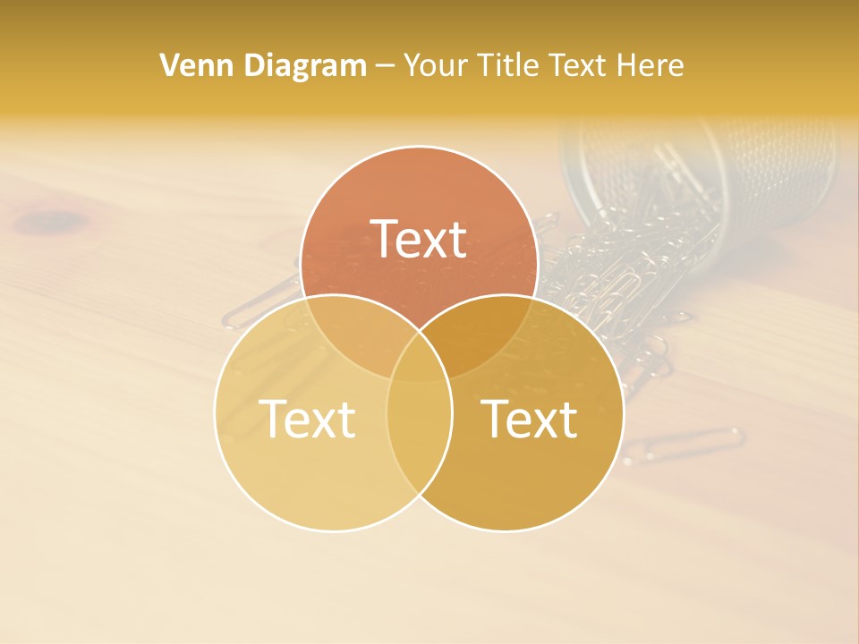 Rotary Card File On A Desk PowerPoint Template