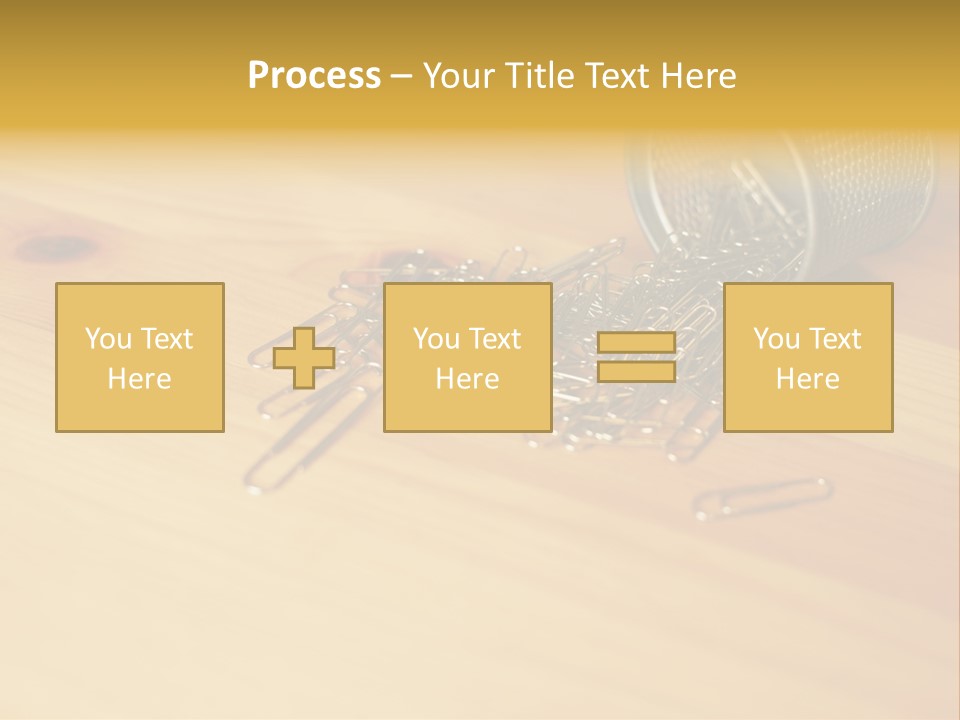 Rotary Card File On A Desk PowerPoint Template