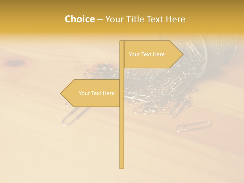 Rotary Card File On A Desk PowerPoint Template