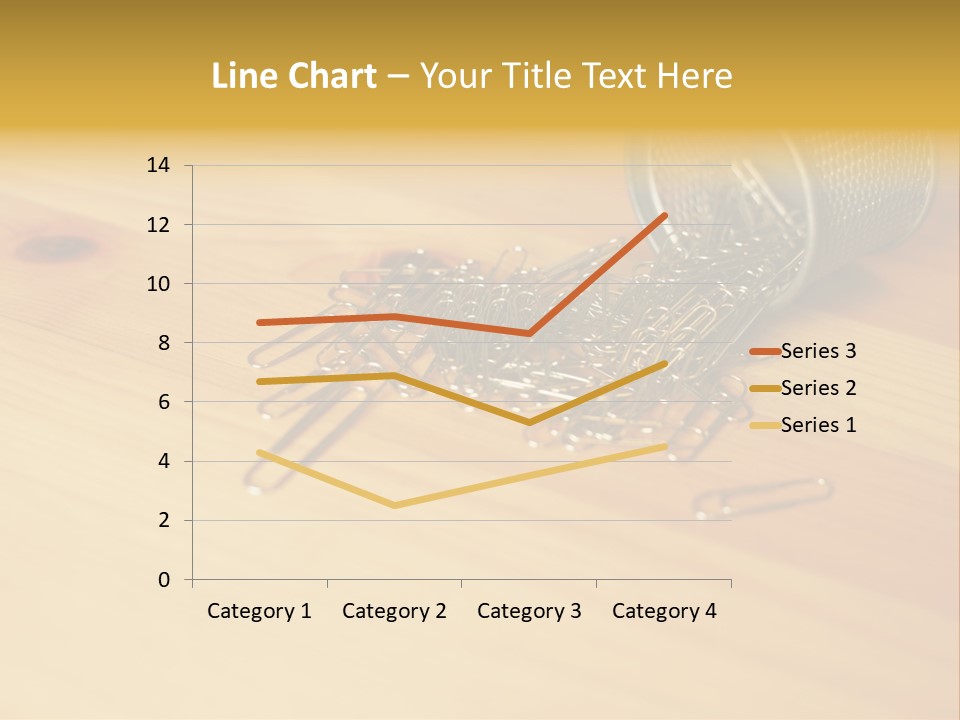 Rotary Card File On A Desk PowerPoint Template