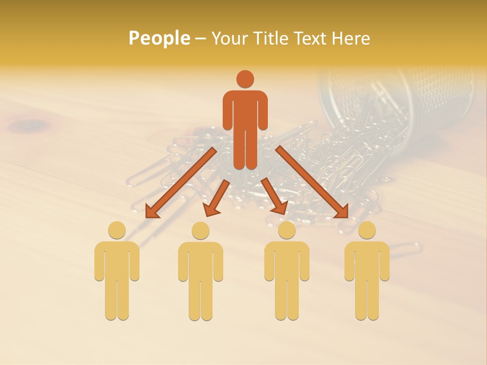 Rotary Card File On A Desk PowerPoint Template