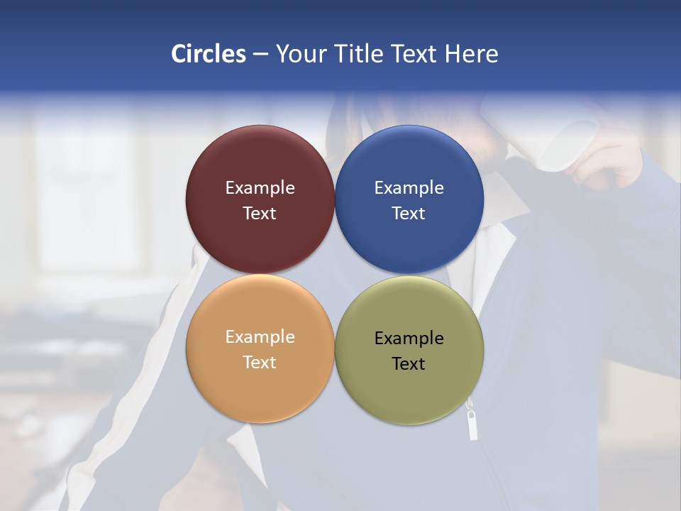 Inside Contemplation Officeinterior PowerPoint Template