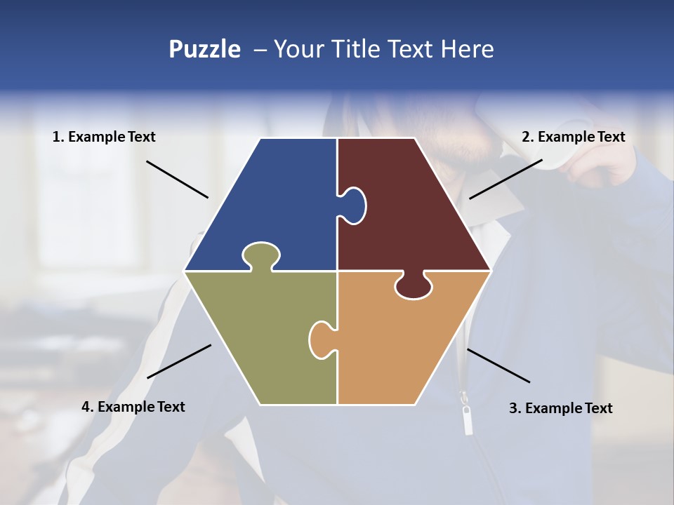 Inside Contemplation Officeinterior PowerPoint Template