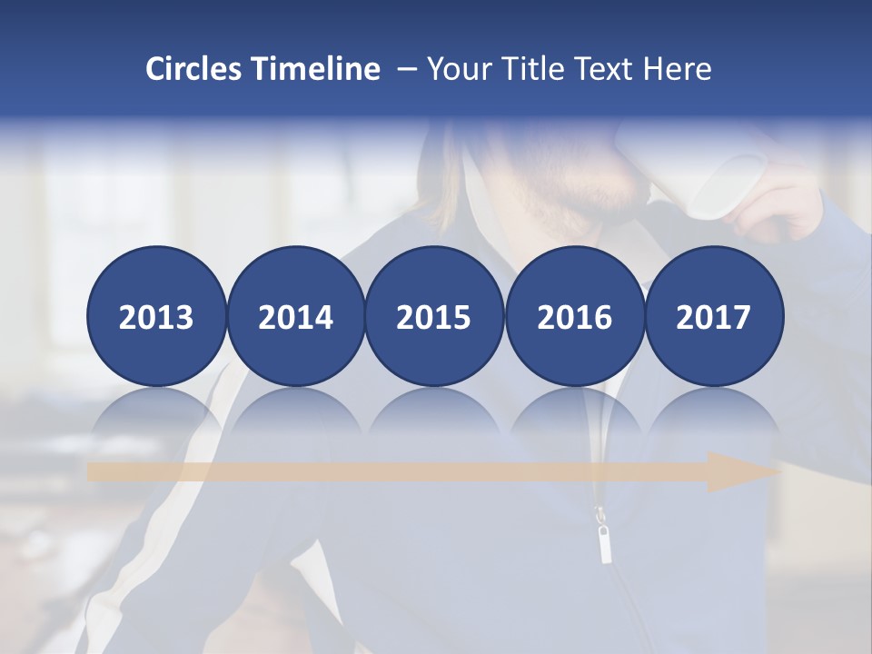 Inside Contemplation Officeinterior PowerPoint Template