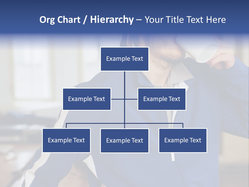 Inside Contemplation Officeinterior PowerPoint Template