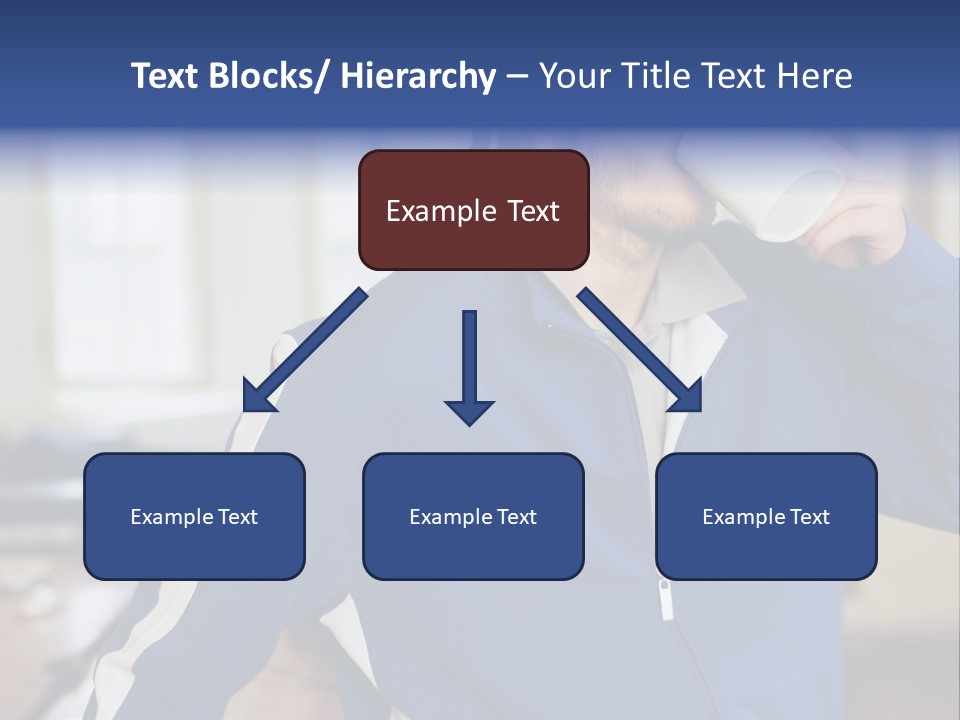 Inside Contemplation Officeinterior PowerPoint Template