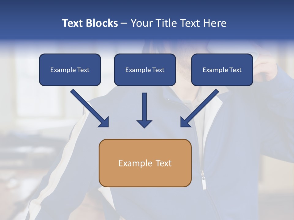 Inside Contemplation Officeinterior PowerPoint Template