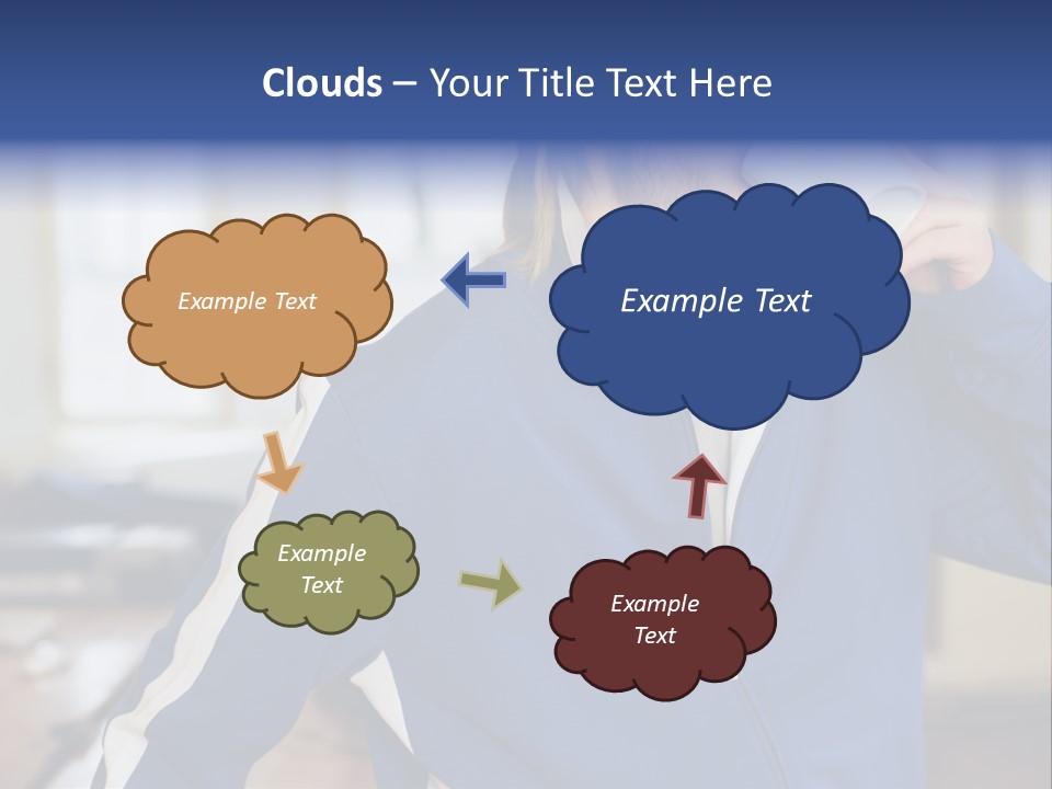 Inside Contemplation Officeinterior PowerPoint Template