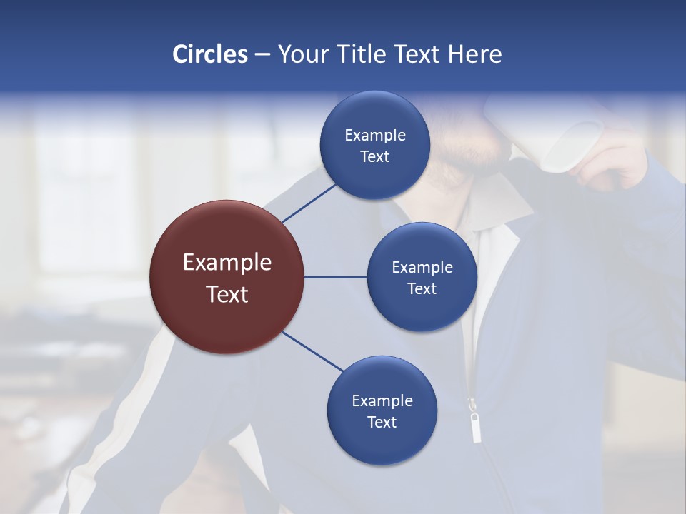 Inside Contemplation Officeinterior PowerPoint Template