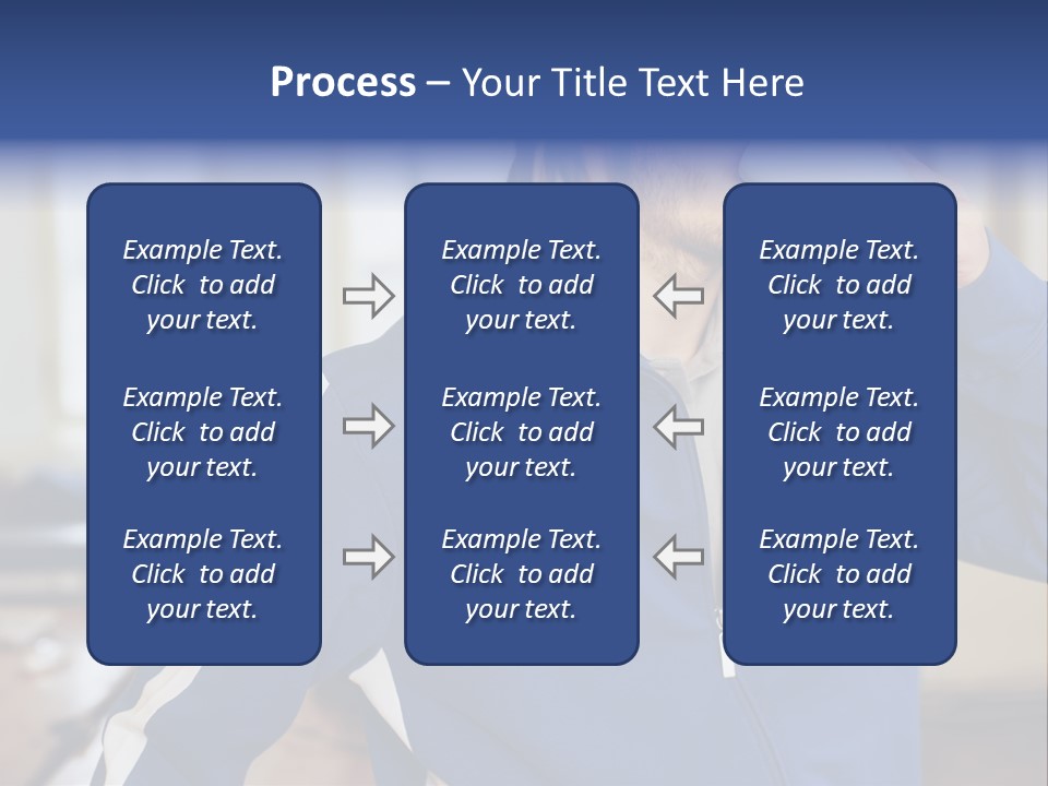 Inside Contemplation Officeinterior PowerPoint Template