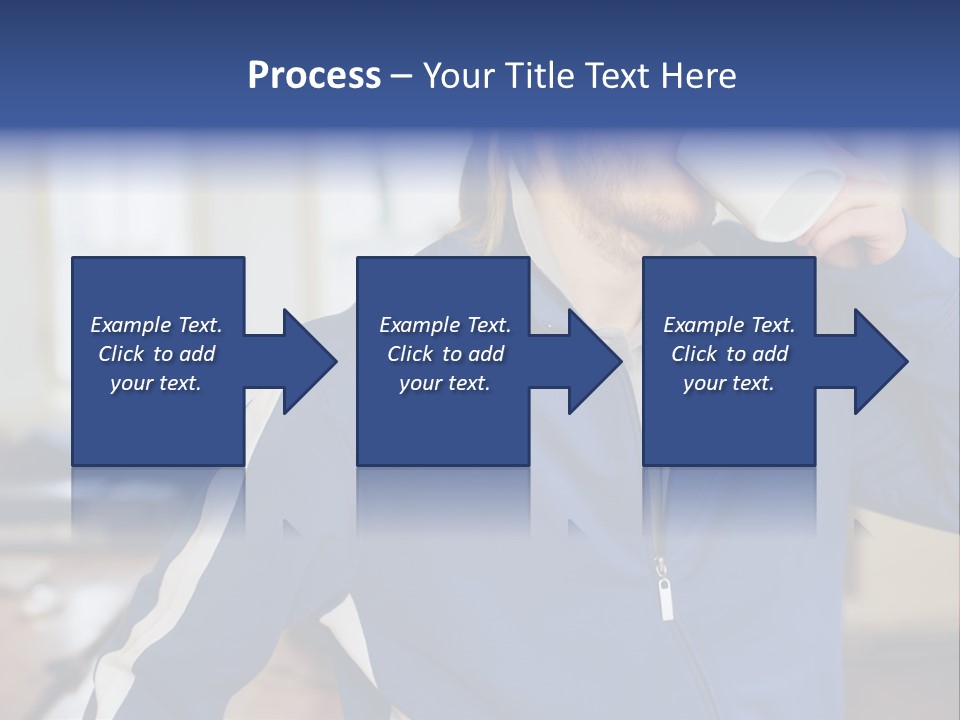 Inside Contemplation Officeinterior PowerPoint Template