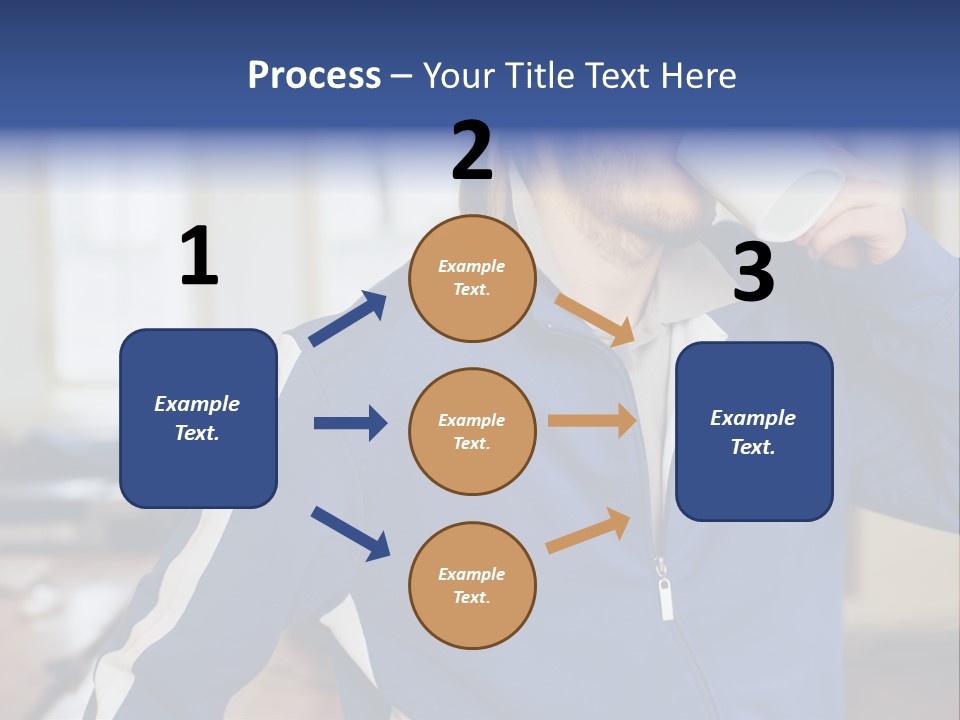Inside Contemplation Officeinterior PowerPoint Template