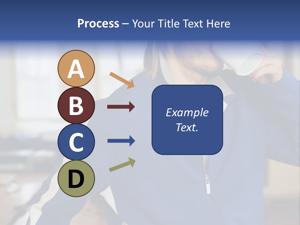 Inside Contemplation Officeinterior PowerPoint Template